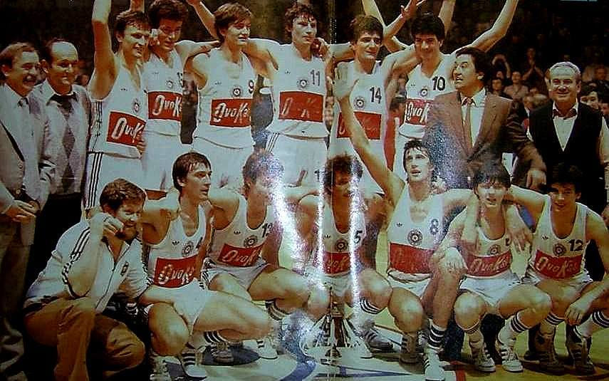 Ekipa KK Partizan iz sezone 1980/81